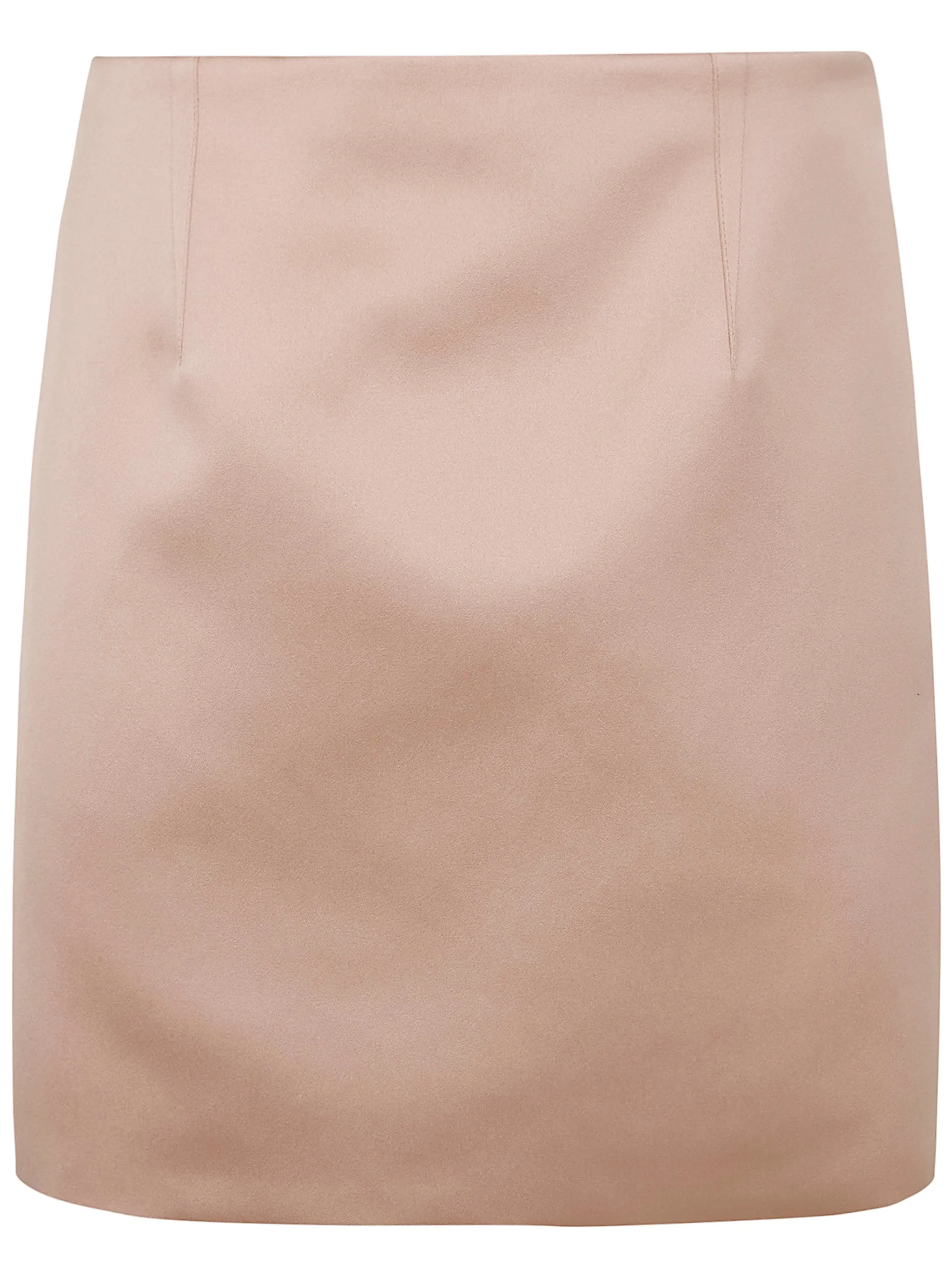 POWDER PINK SATIN MINI SKIRT sold by Lord & Taylor product image thumbnail 3