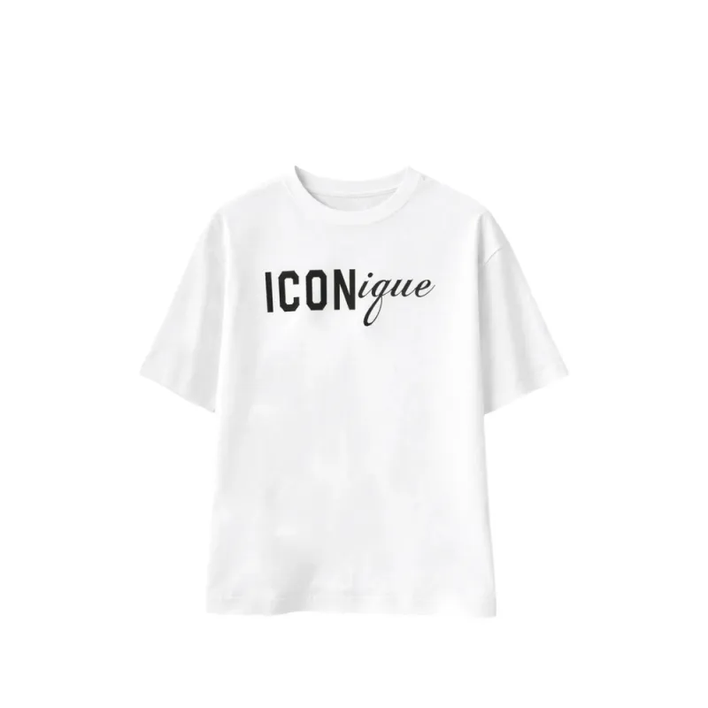T-shirt White Cotton made by DSQUARED2