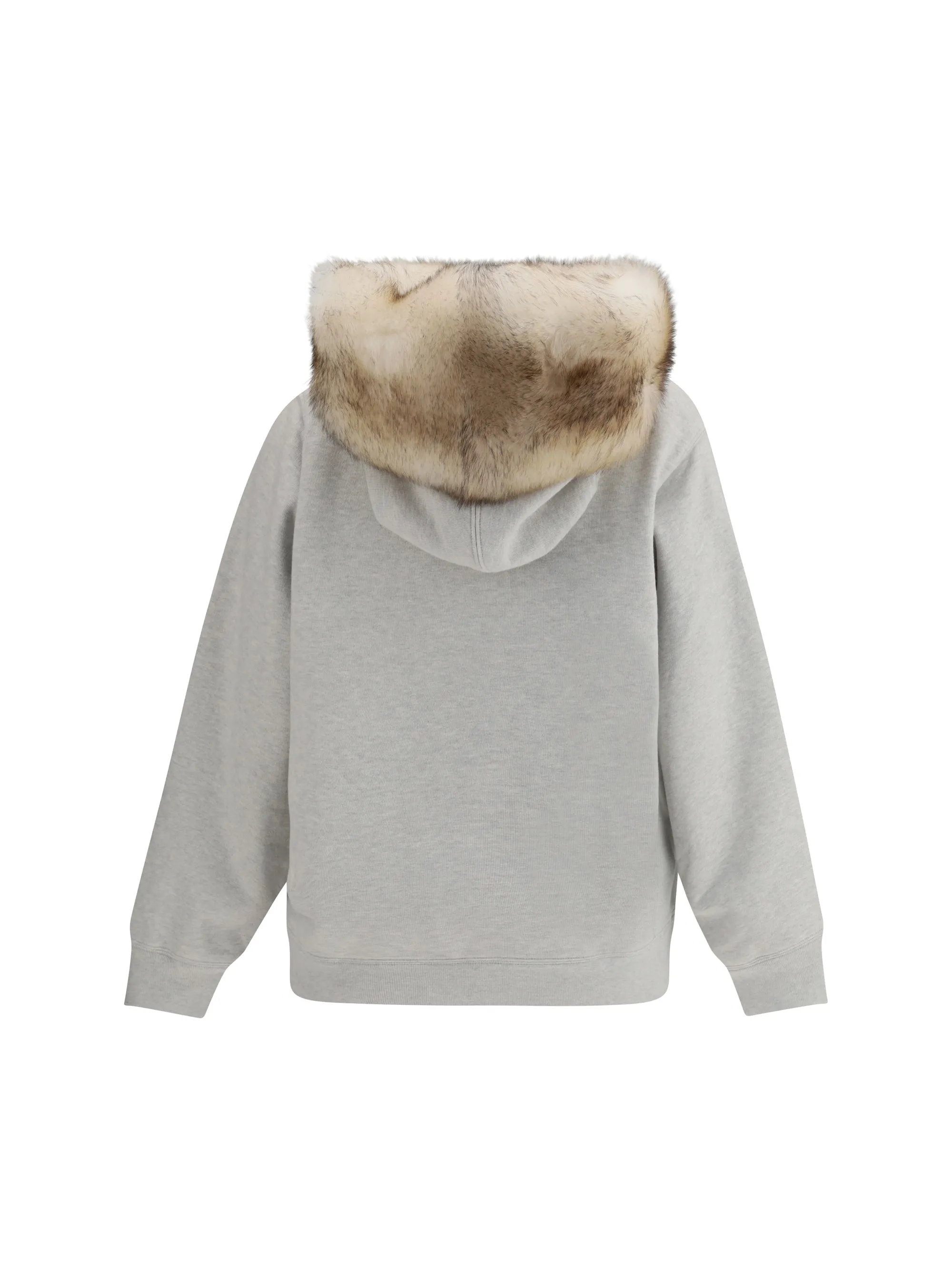 Hoodie Shearling-Lined Grey Melange sold by Lord & Taylor product image thumbnail 2