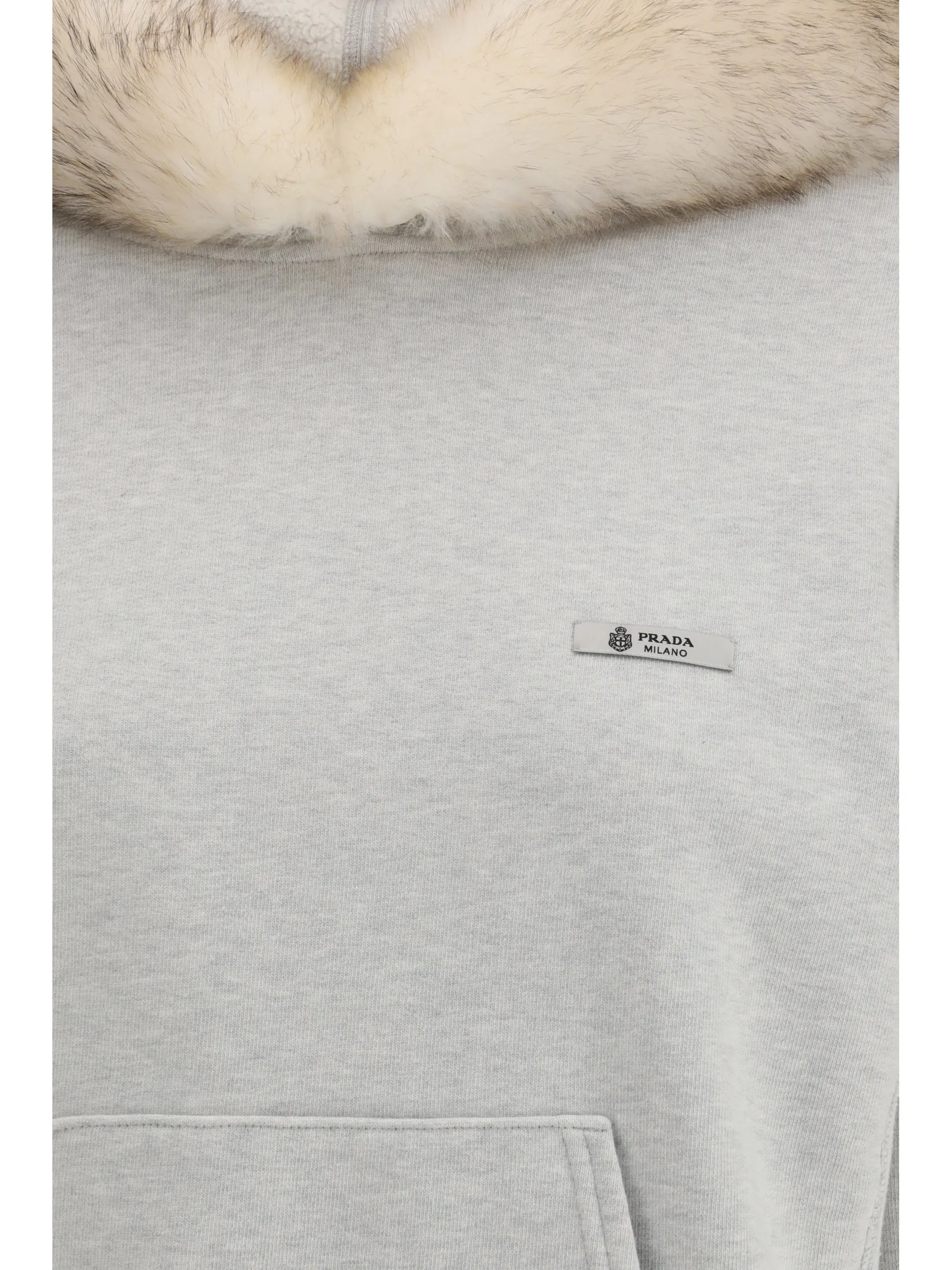 Hoodie Shearling-Lined Grey Melange sold by Lord & Taylor product image thumbnail 3