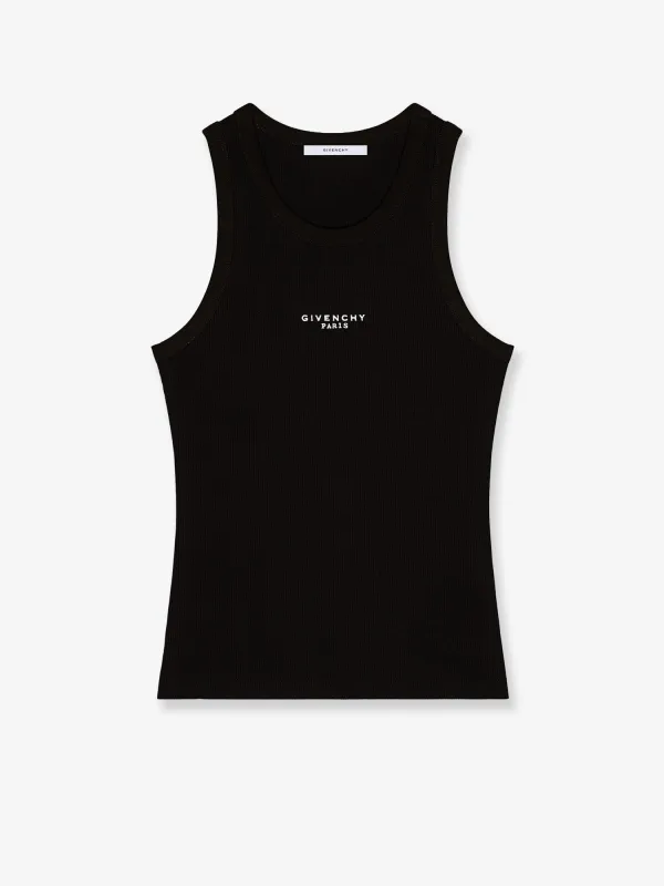 Cotton Blend Tank Top made by Givenchy