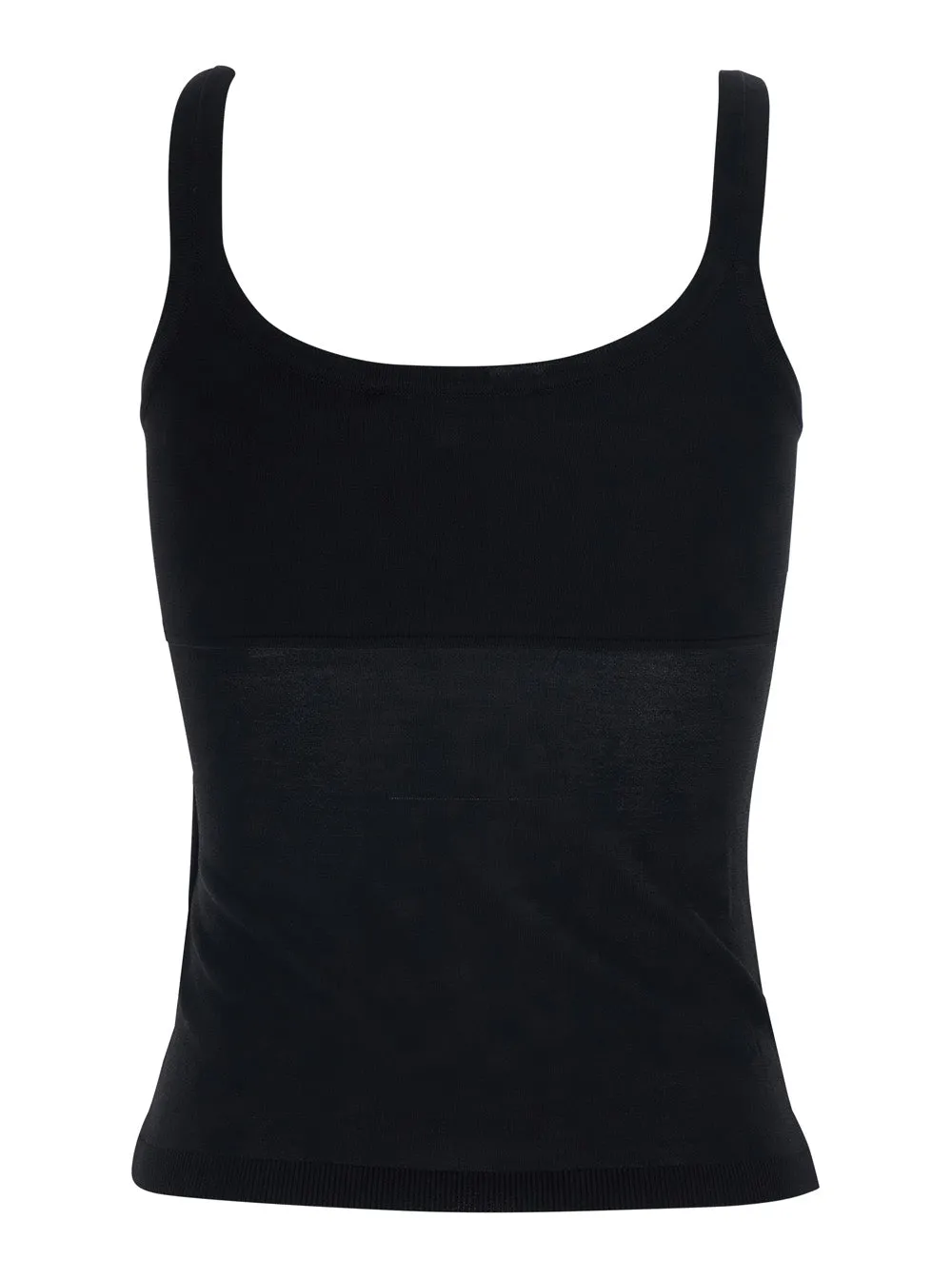 Top with Round Neck Black sold by Lord & Taylor product image thumbnail 2