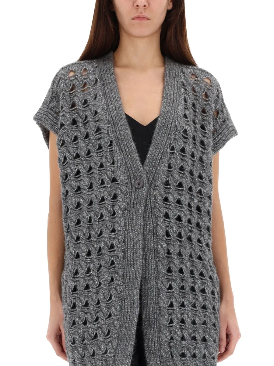 Vest with Perforated Workmanship sold by Lord & Taylor product image thumbnail 3