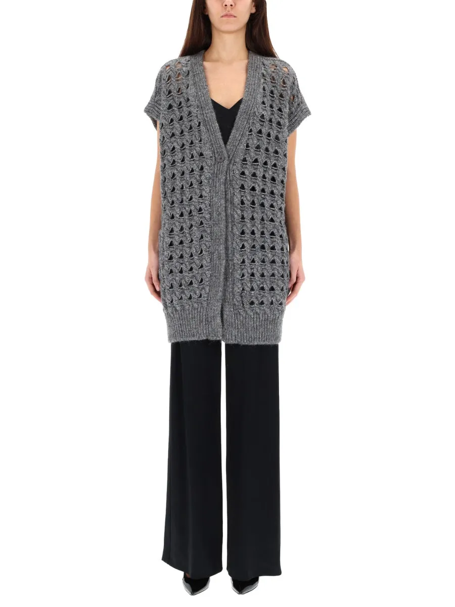 Vest with Perforated Workmanship sold by Lord & Taylor