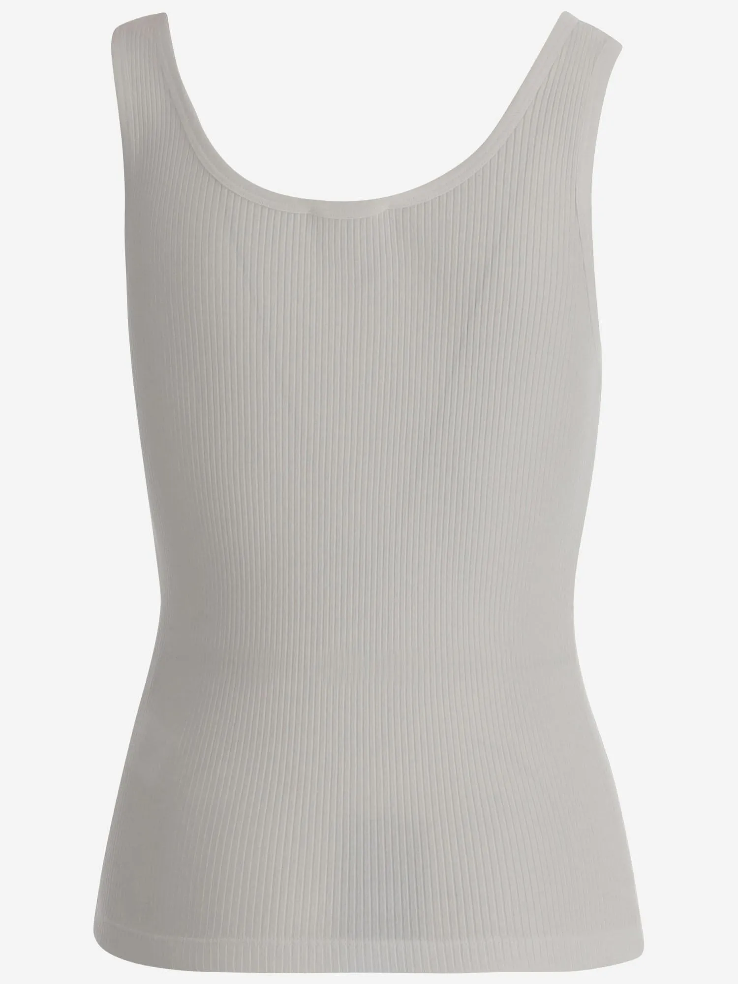 Cotton Tank Top with Logo sold by Lord & Taylor product image thumbnail 3