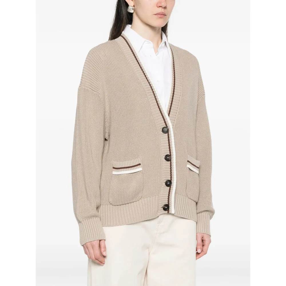 Sweater V-Neck Cotton Neutrals sold by Lord & Taylor product image thumbnail 5