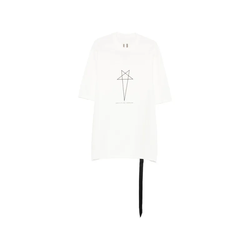 Graphic Print T-shirt made by Rick Owens