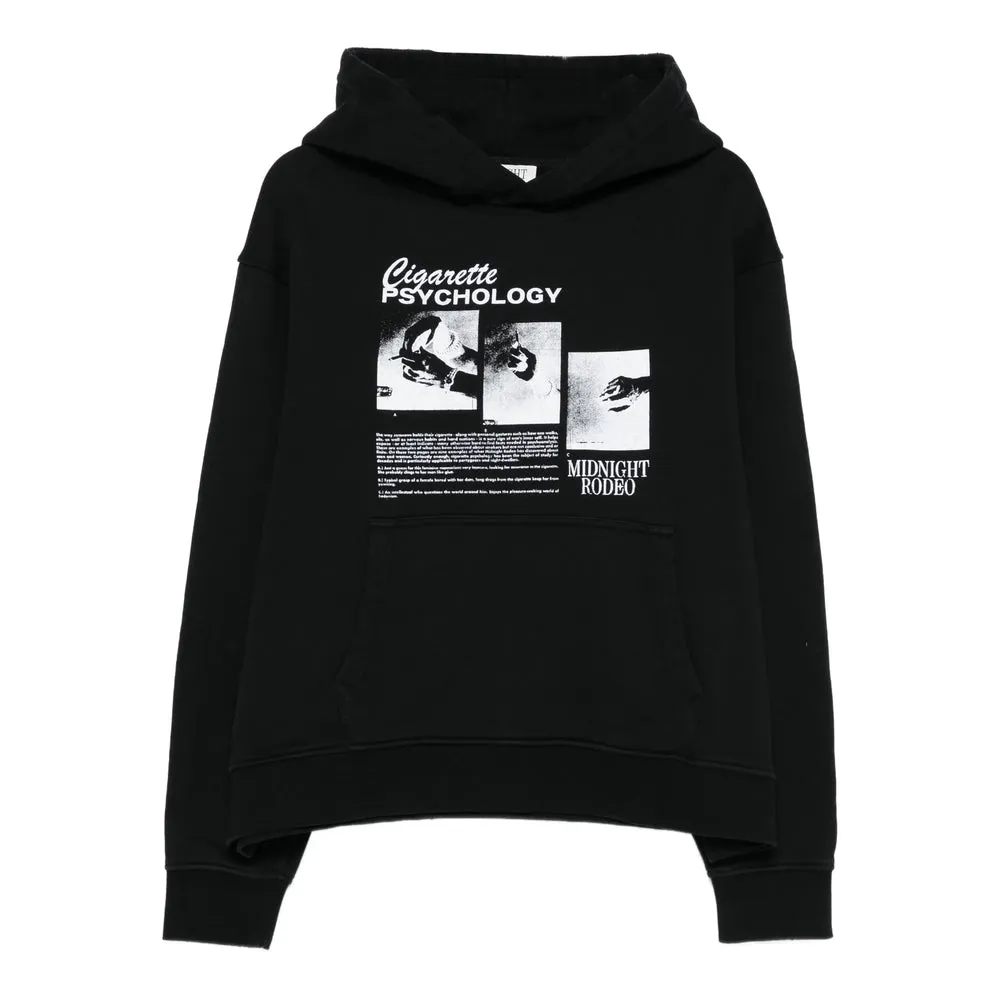 Black Graphic Print Hooded Sweatshirt sold by Lord & Taylor