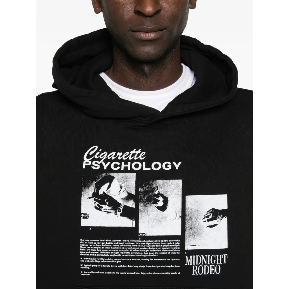 Black Graphic Print Hooded Sweatshirt sold by Lord & Taylor product image thumbnail 2