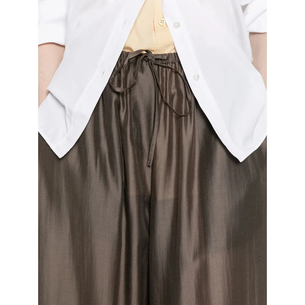 Trousers Wide-Leg Brown sold by Lord & Taylor product image thumbnail 3