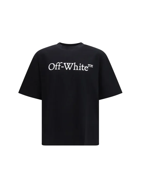 T-shirt Big Bookish Skate Black/White made by Off-White