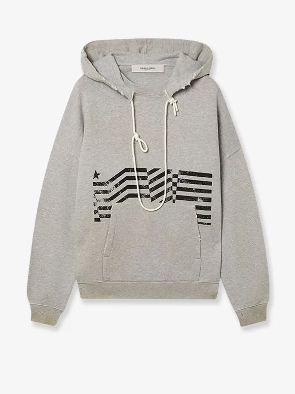 Cotton Sweatshirt Grey made by Golden Goose