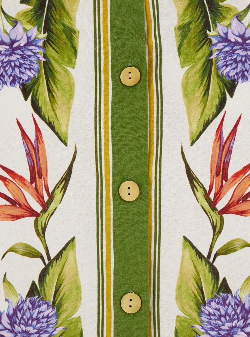 Shirt 'Tropical Scarf Sand' Multicolour sold by Lord & Taylor product image thumbnail 3