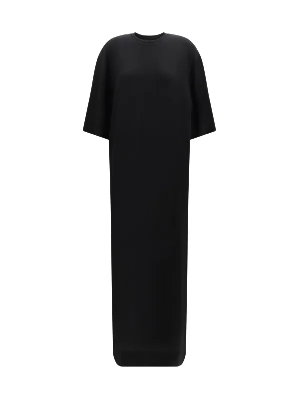 Dress Wool T-Shirt Black made by Toteme