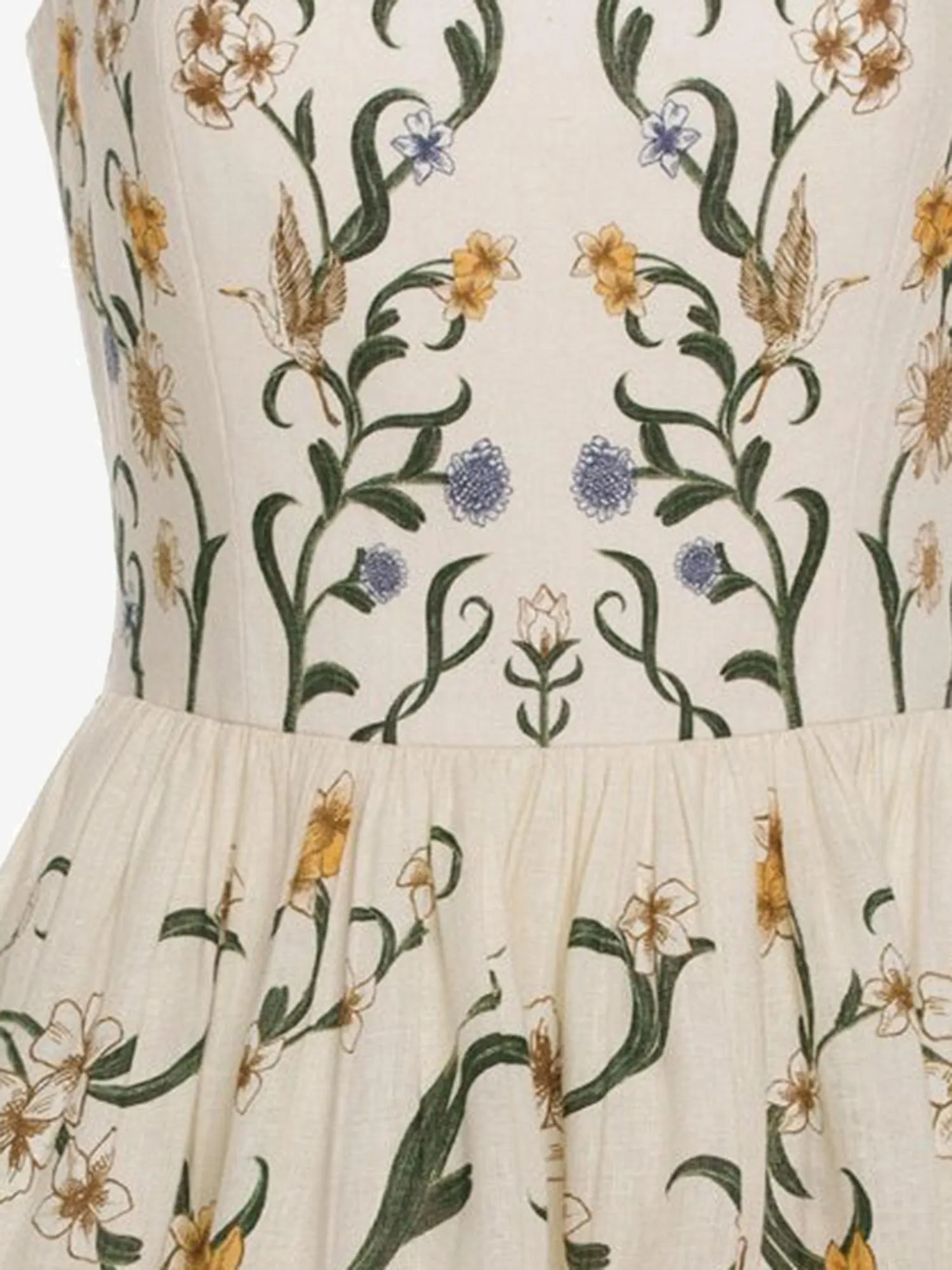 Linen Mini Dress in Laguna sold by Lord & Taylor product image thumbnail 3