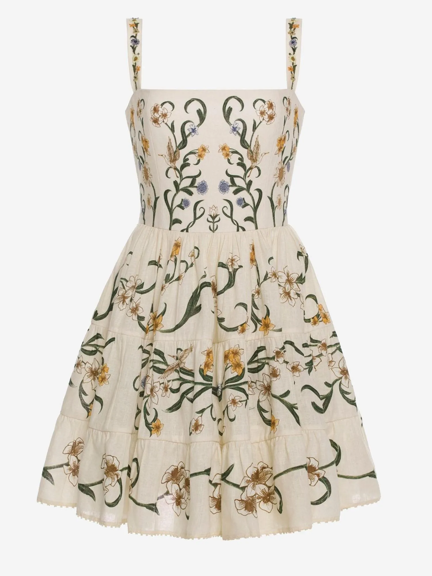 Linen Mini Dress in Laguna sold by Lord & Taylor