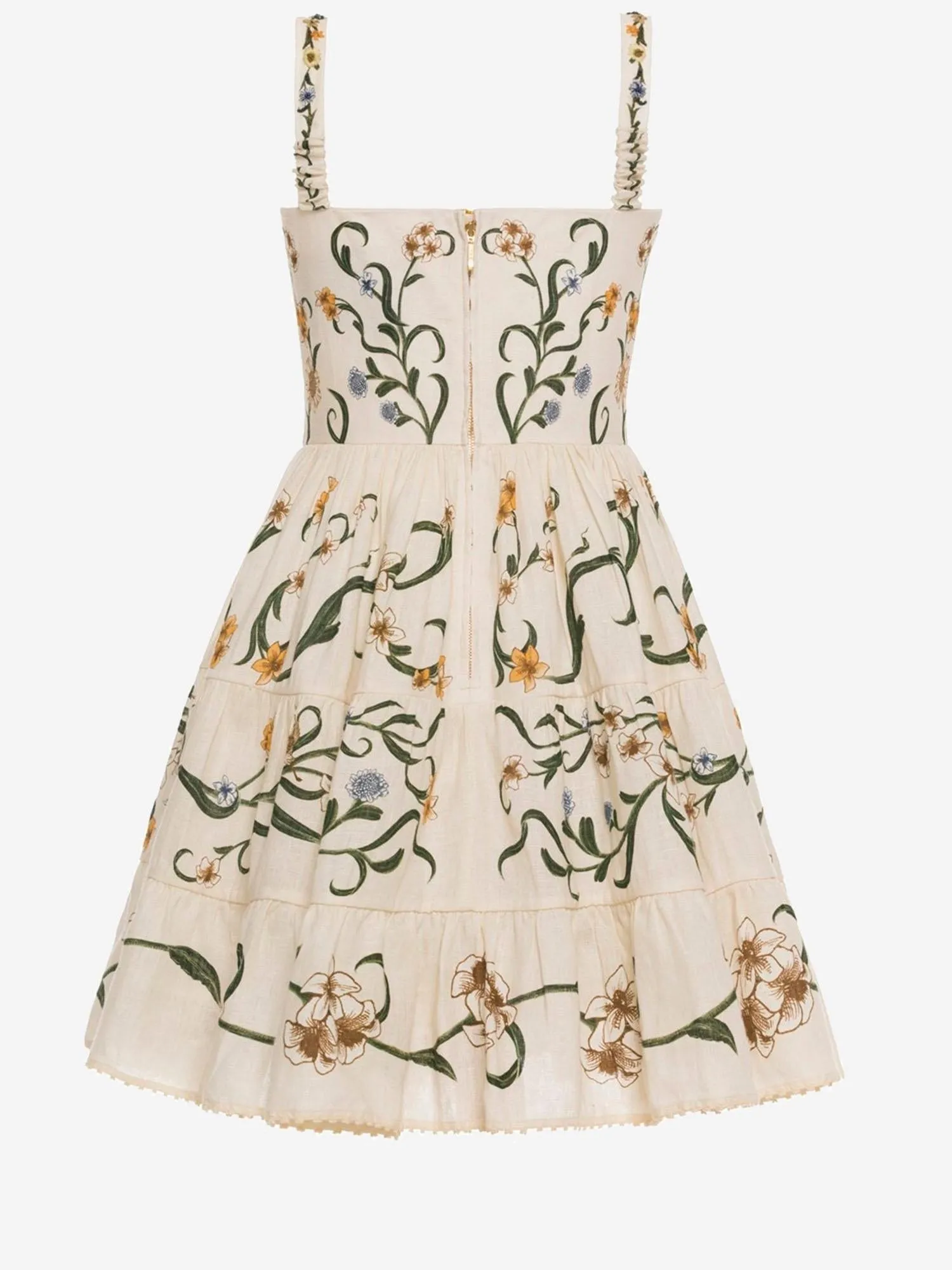 Linen Mini Dress in Laguna sold by Lord & Taylor product image thumbnail 2