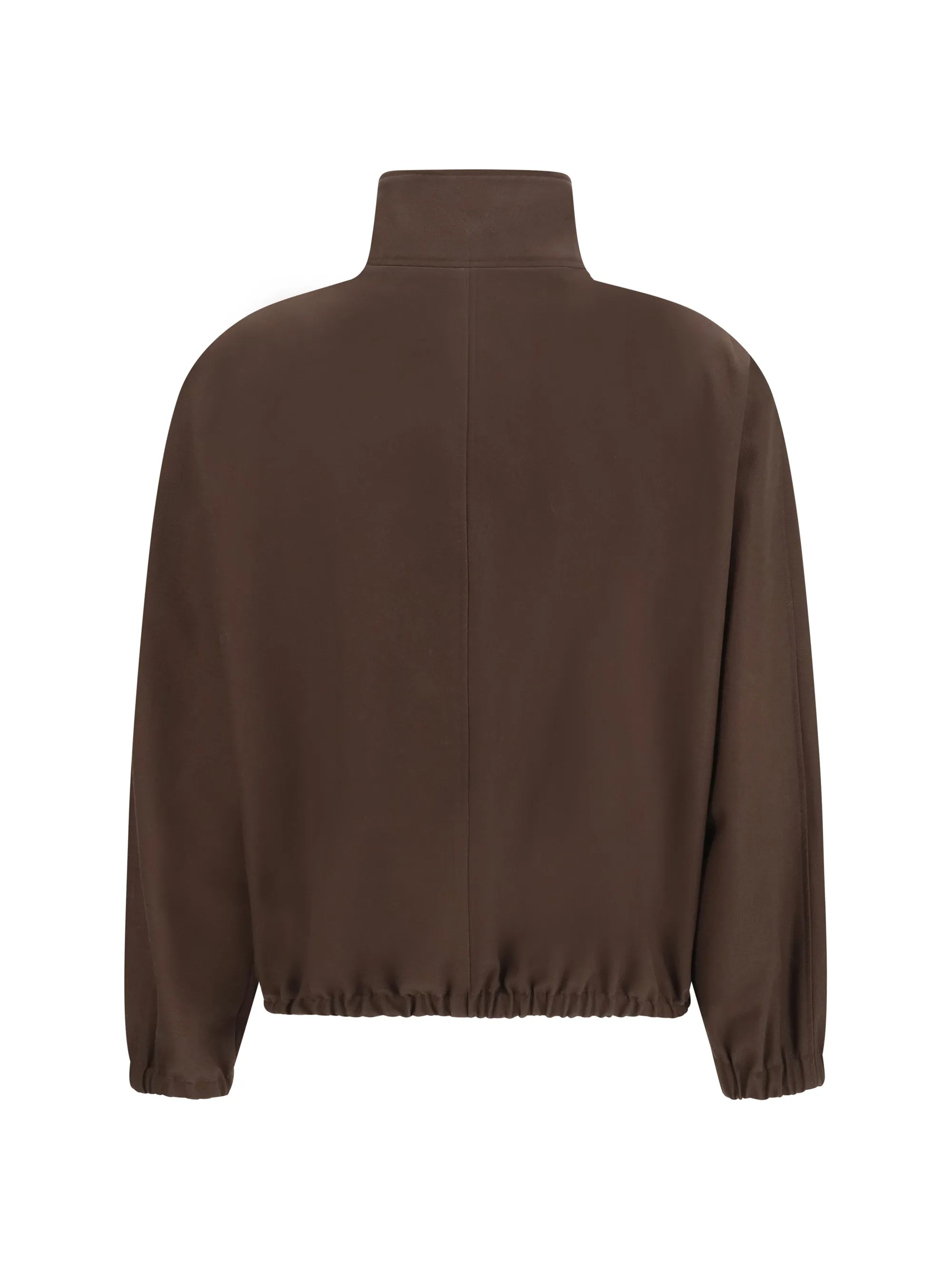 Bomber Jacket Zip-up Chocolate sold by Lord & Taylor product image thumbnail 3