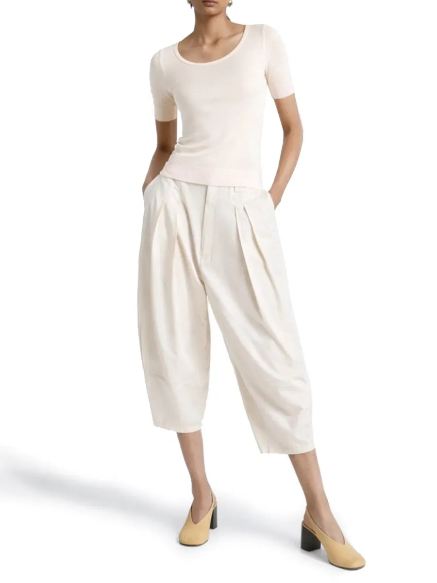 Top Trompe l'oeil Beige Viscose Silk sold by Lord & Taylor product image thumbnail 3