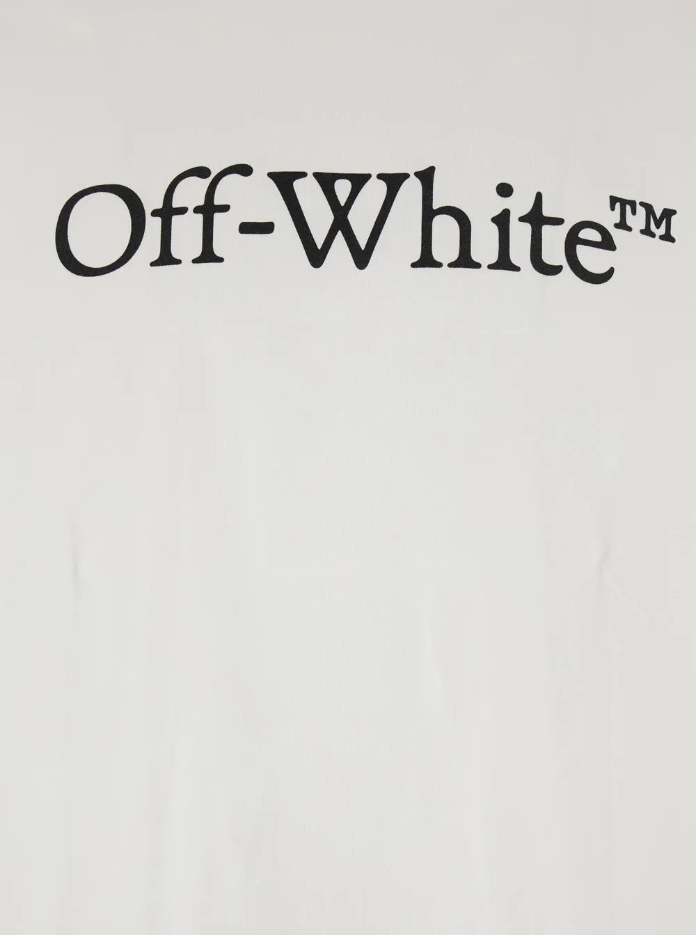 T-Shirt Oversized Logo Print White Cotton sold by Lord & Taylor product image thumbnail 3