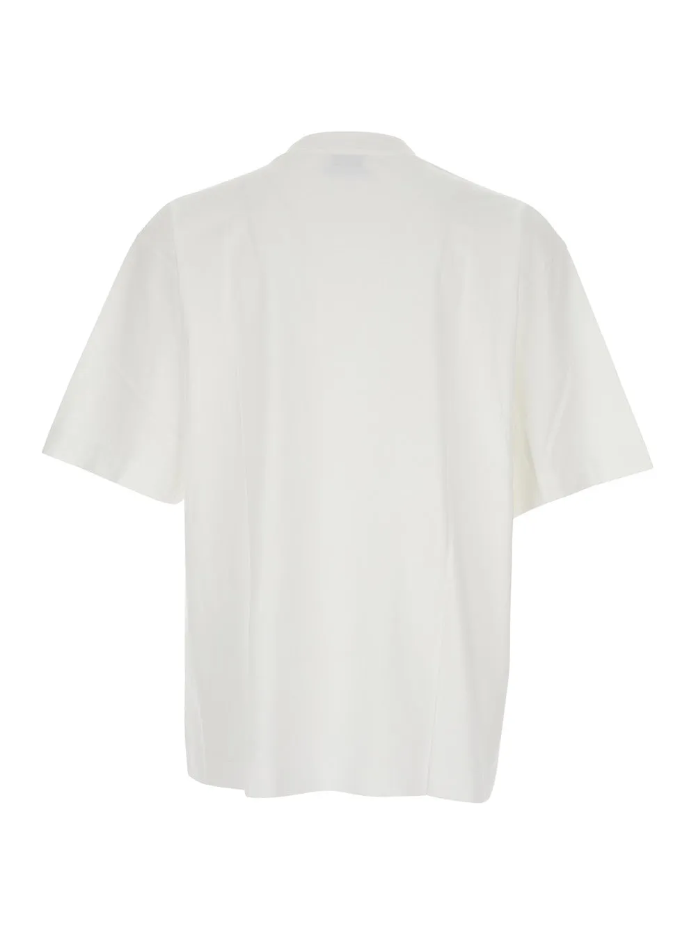 T-Shirt Oversized Logo Print White Cotton sold by Lord & Taylor product image thumbnail 2