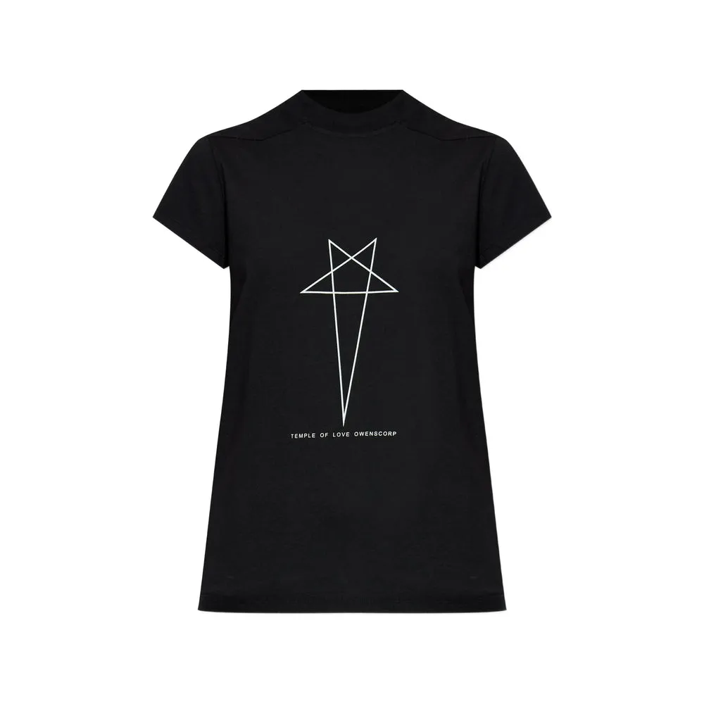 Graphic Print Black Cotton T-shirt sold by Lord & Taylor
