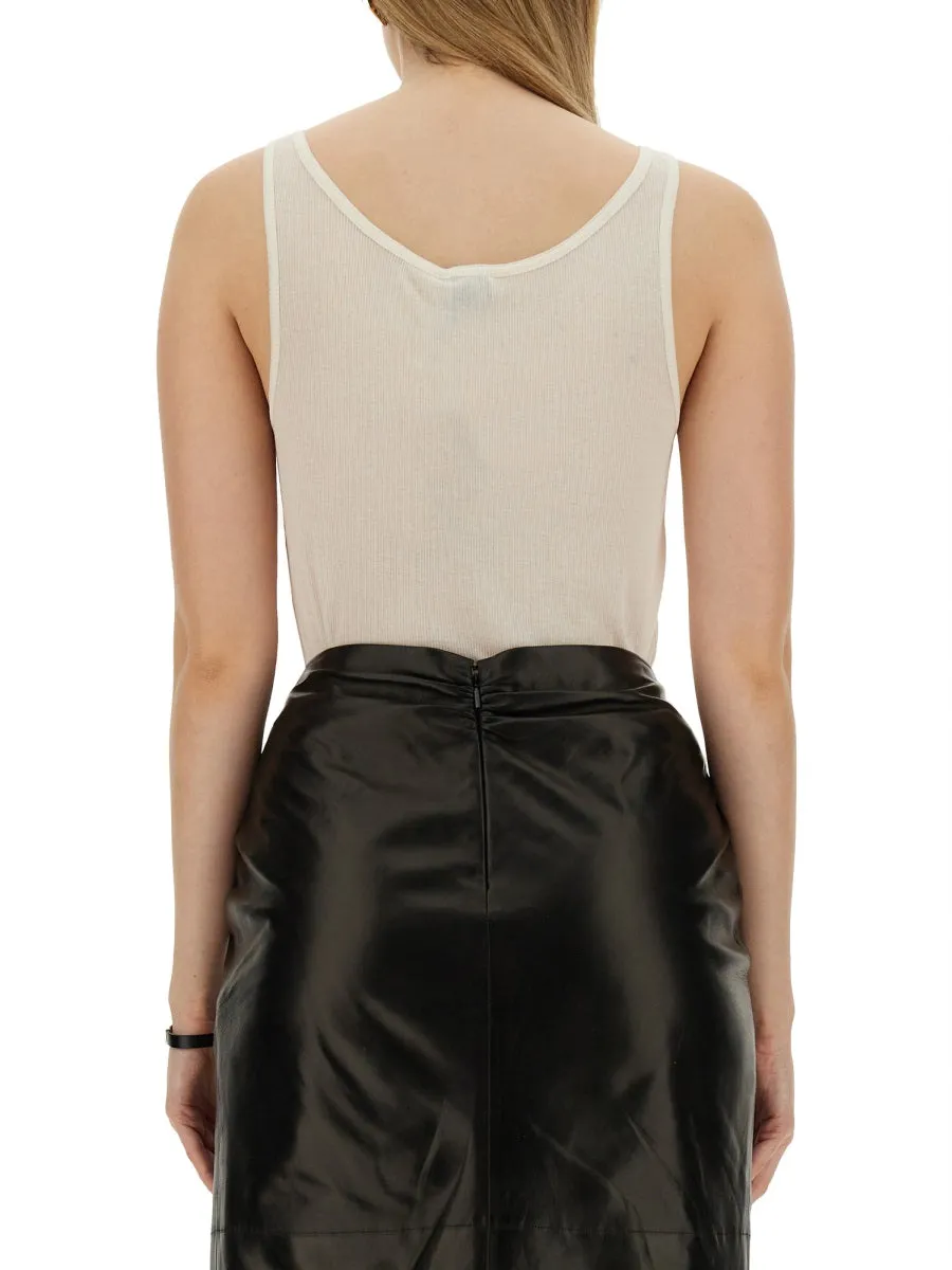 Round Neckline Tank Top sold by Lord & Taylor product image thumbnail 2