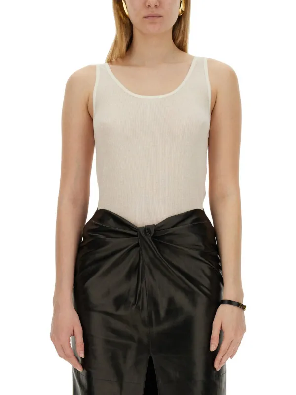 Round Neckline Tank Top made by Yves Saint Laurent