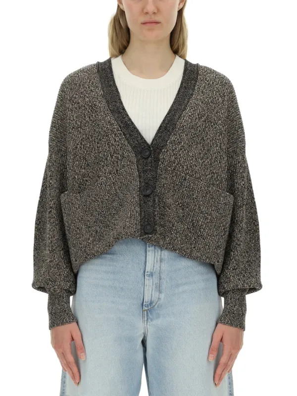 Maxi Cardigan in Grey made by Sportmax