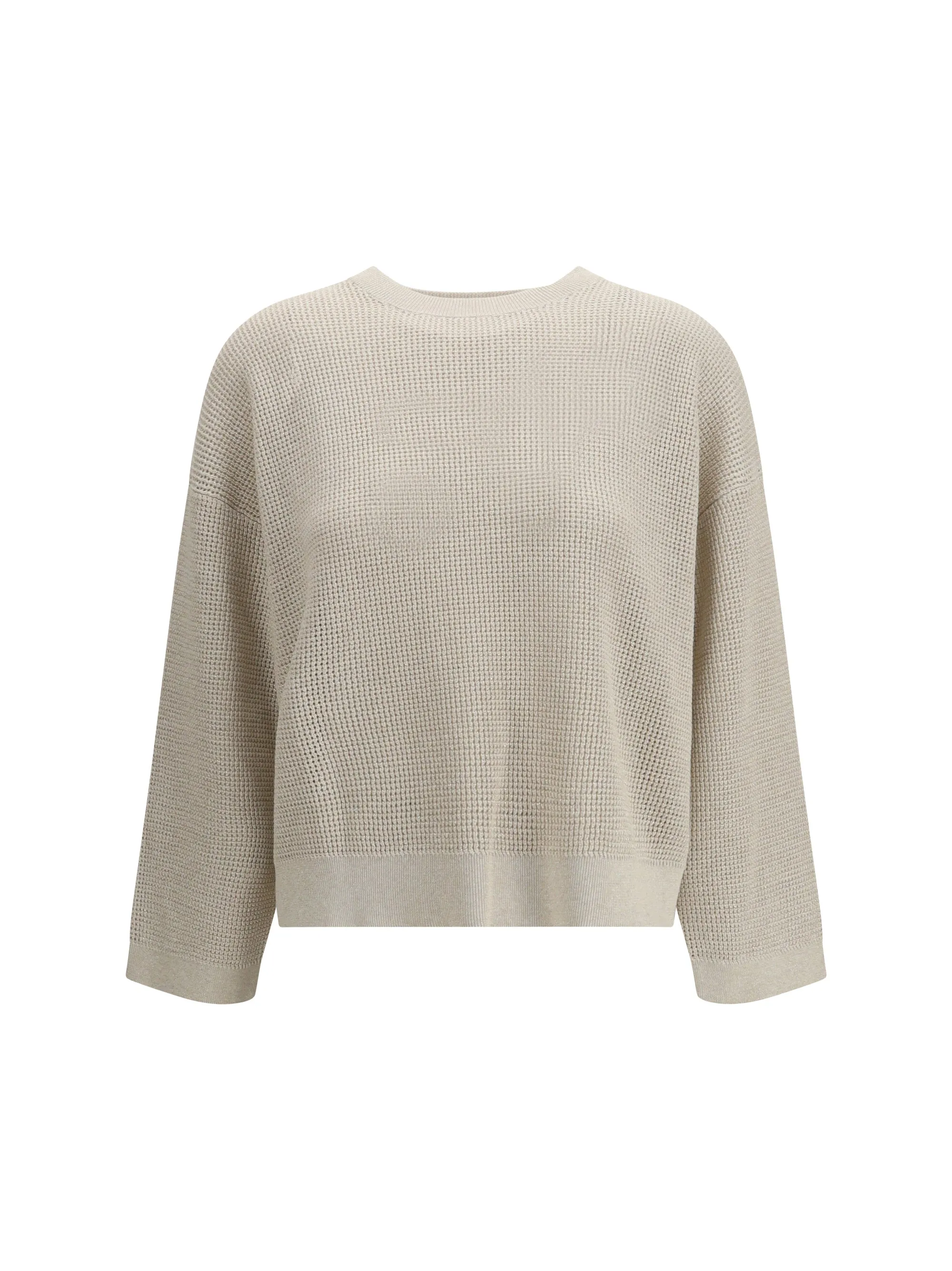 Crewneck Sweater Oatmeal/Beige sold by Lord & Taylor