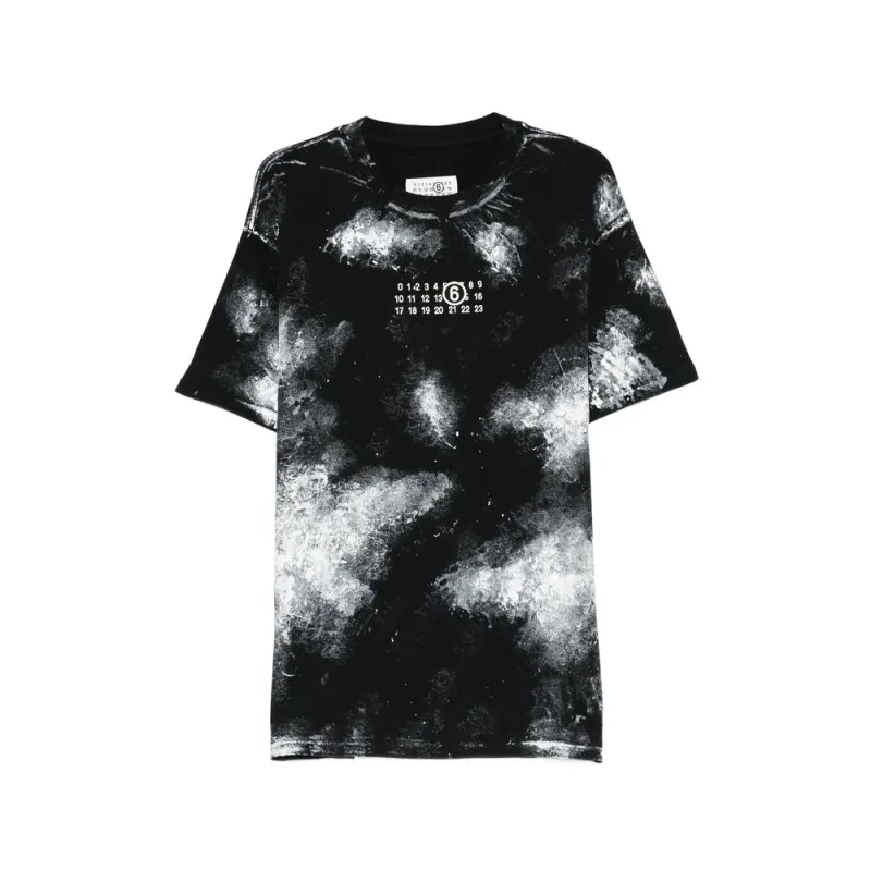 T-shirt Graphic Black/White made by Maison Margiela