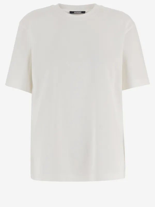 Cotton T-Shirt with Logo made by Jacquemus