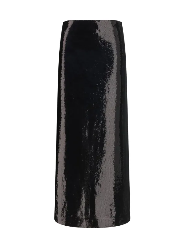 Skirt Sequin Black made by Toteme