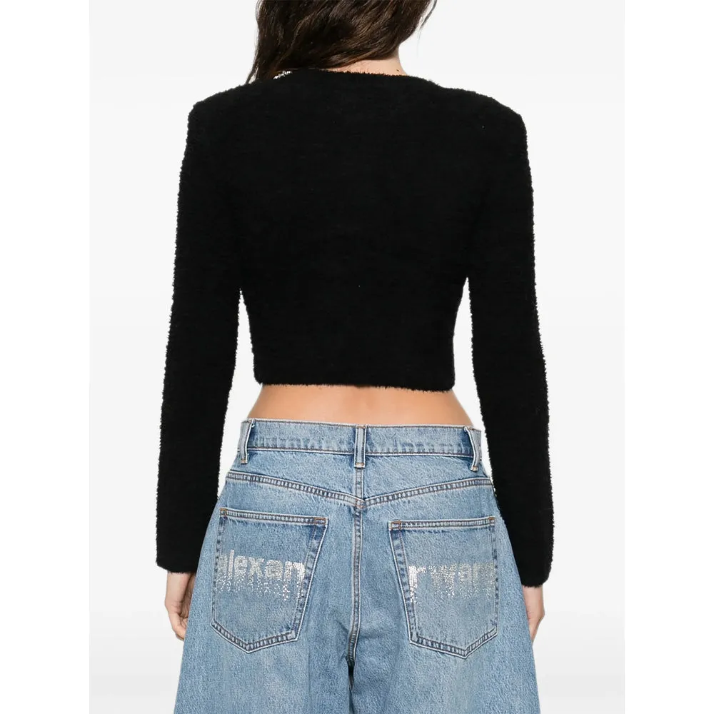 Embellished Collar Button Front Sweater sold by Lord & Taylor product image thumbnail 2