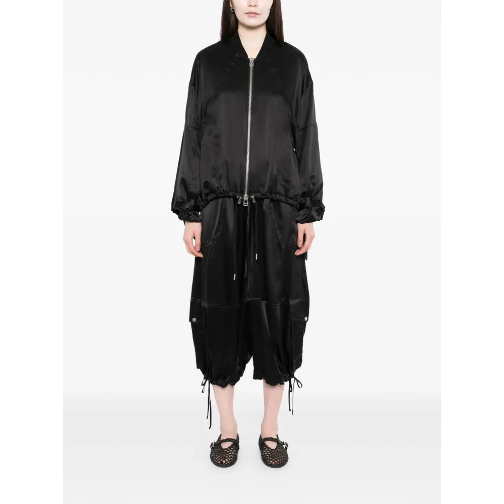 Black Front Zip Jacket with Drawstring Hem sold by Lord & Taylor product image thumbnail 4
