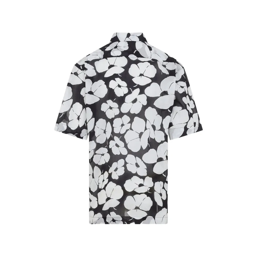 Shirt Black/White Floral Print sold by Lord & Taylor product image thumbnail 2