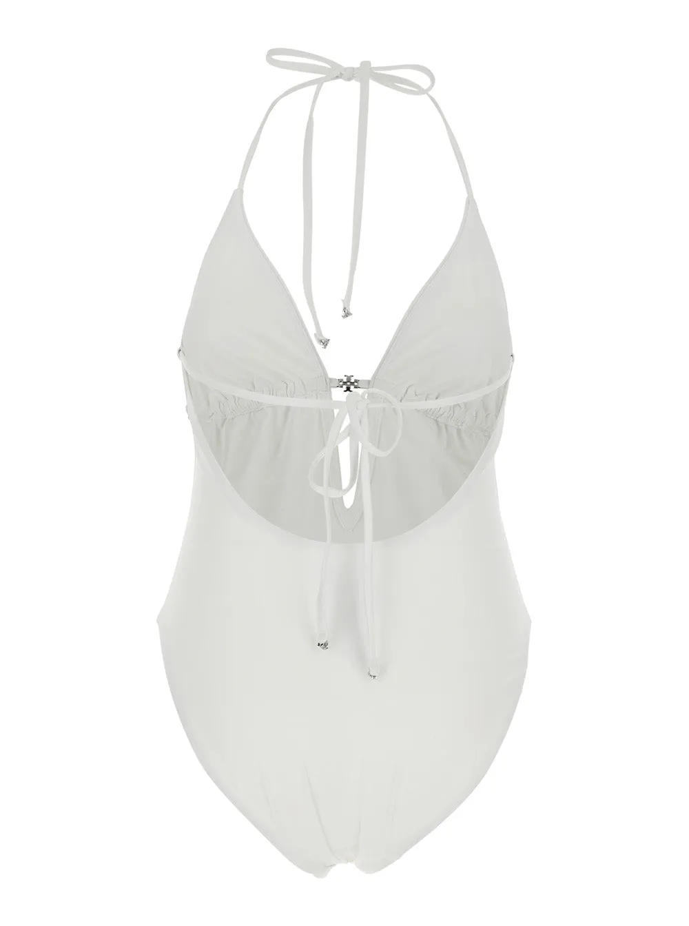 One-Piece Swimsuit White Tech Fabric sold by Lord & Taylor product image thumbnail 2