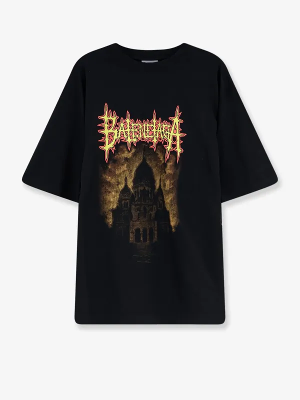 T-Shirt Cotton Black made by Balenciaga