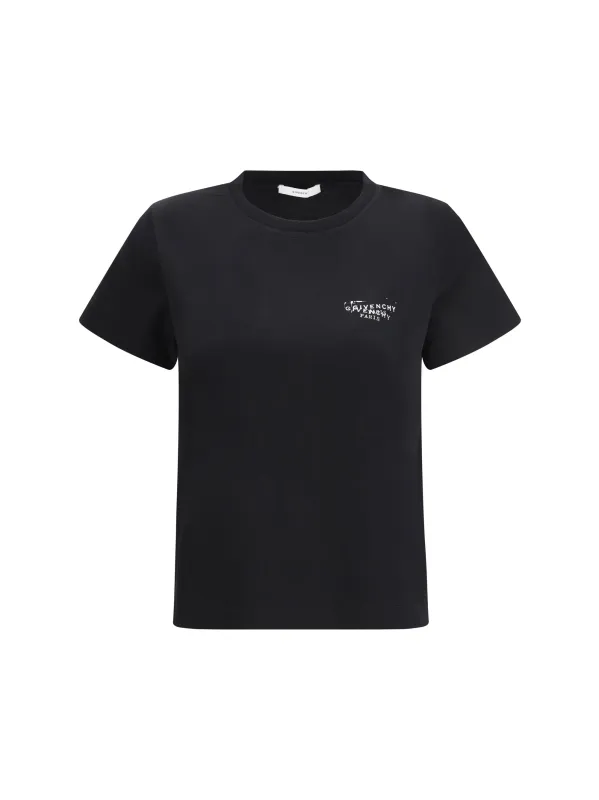 Cotton T-shirt Black made by Givenchy