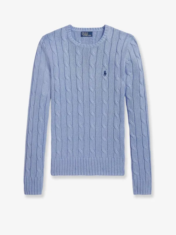Cotton Sweater with Embroidered Logo made by Polo by Ralph Lauren