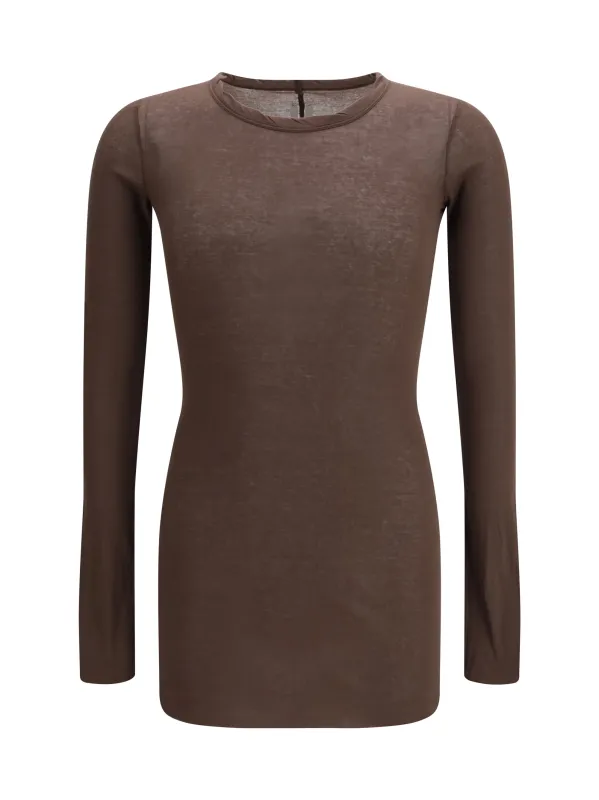 Long-Sleeve Fitted T-Shirt made by Rick Owens