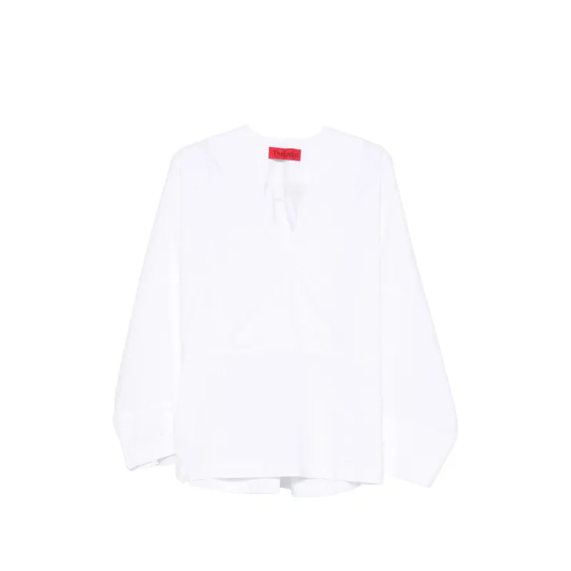 V-Neck Long Sleeve Shirt made by The Latest