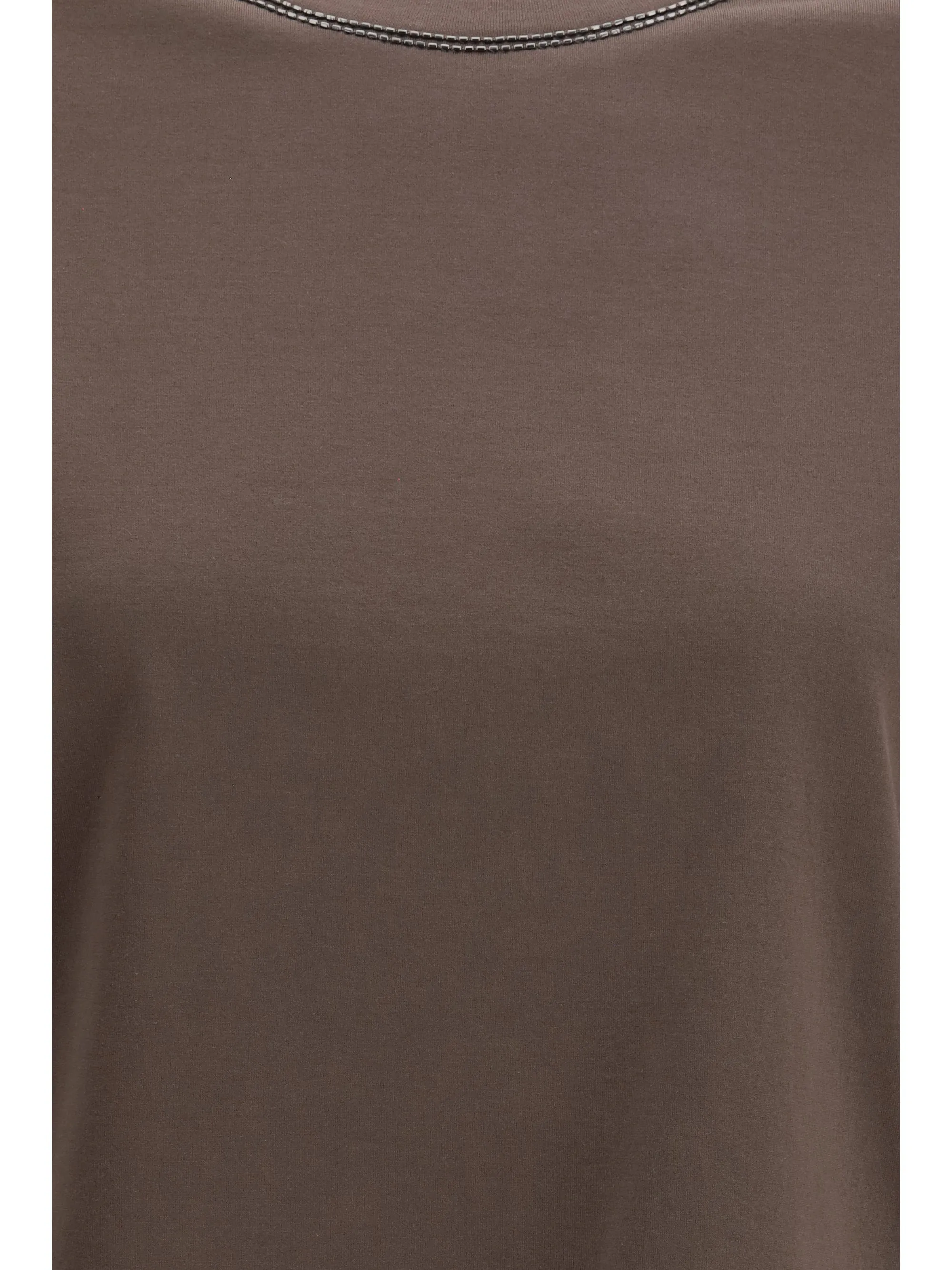Cotton T-Shirt Dark Brown sold by Lord & Taylor product image thumbnail 3