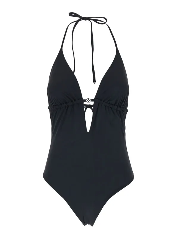 One-Piece Swimsuit Black made by Tory Burch
