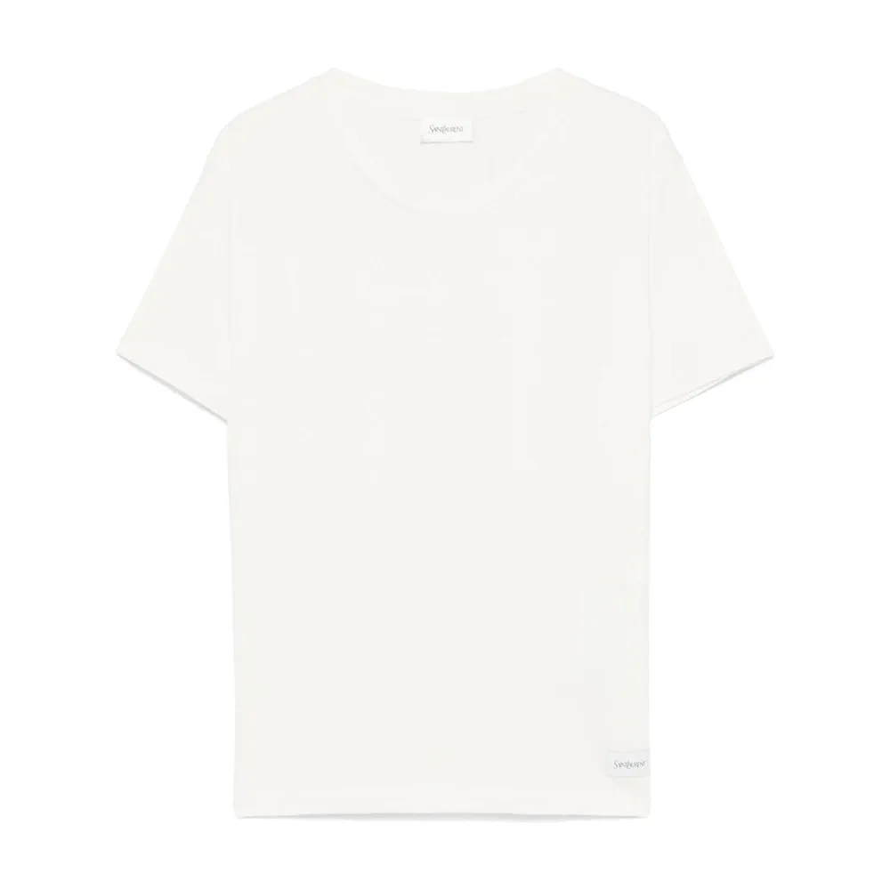 T-shirt White Cotton Blend sold by Lord & Taylor
