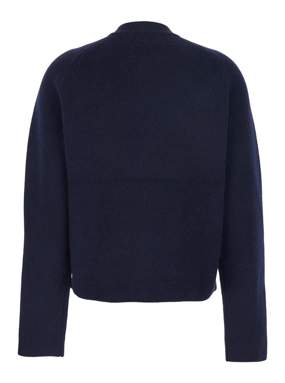 Cardigan Round Neck Jewel Button Blue sold by Lord & Taylor product image thumbnail 2