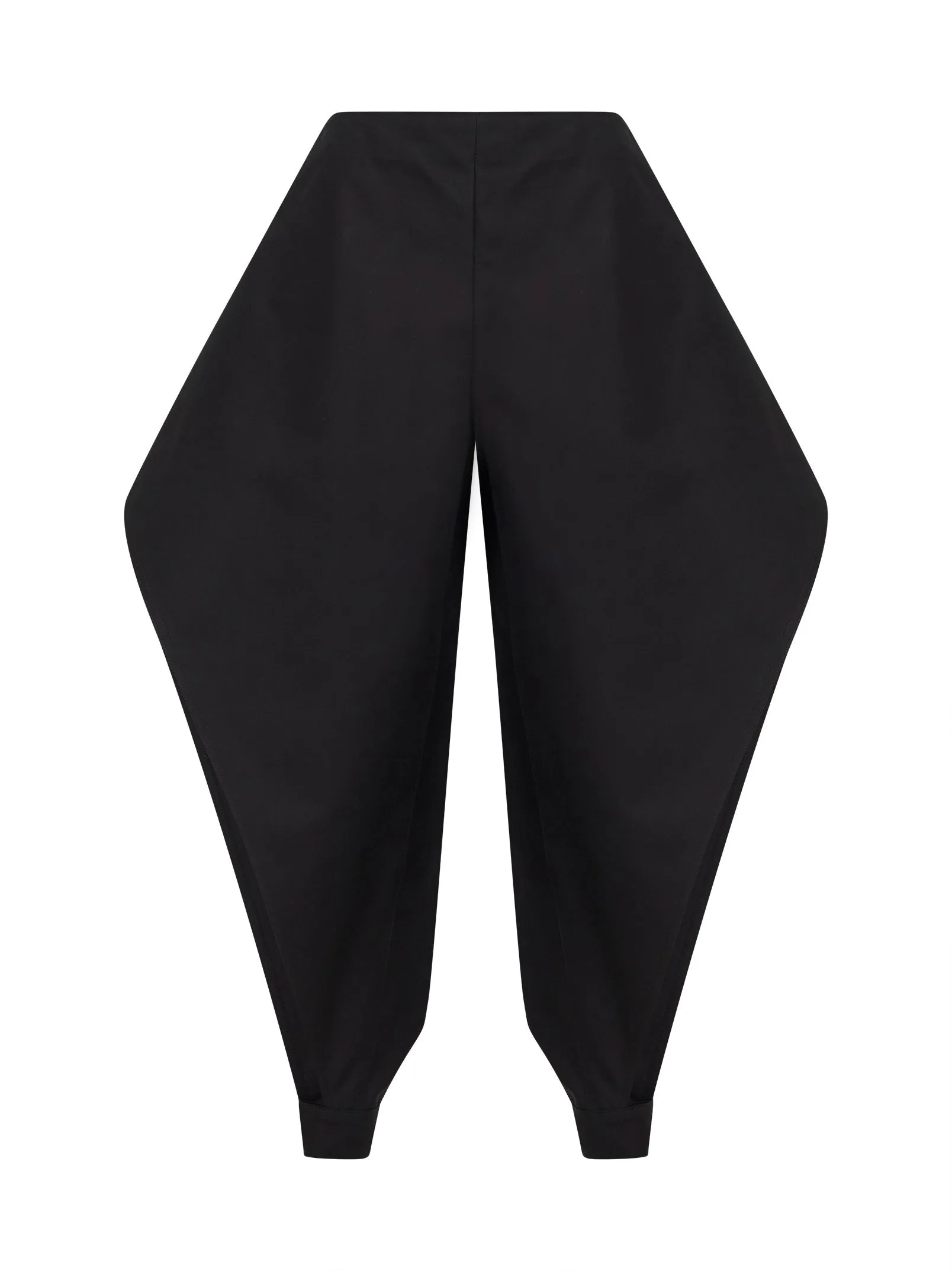 Pointed Trousers Black Cotton sold by Lord & Taylor