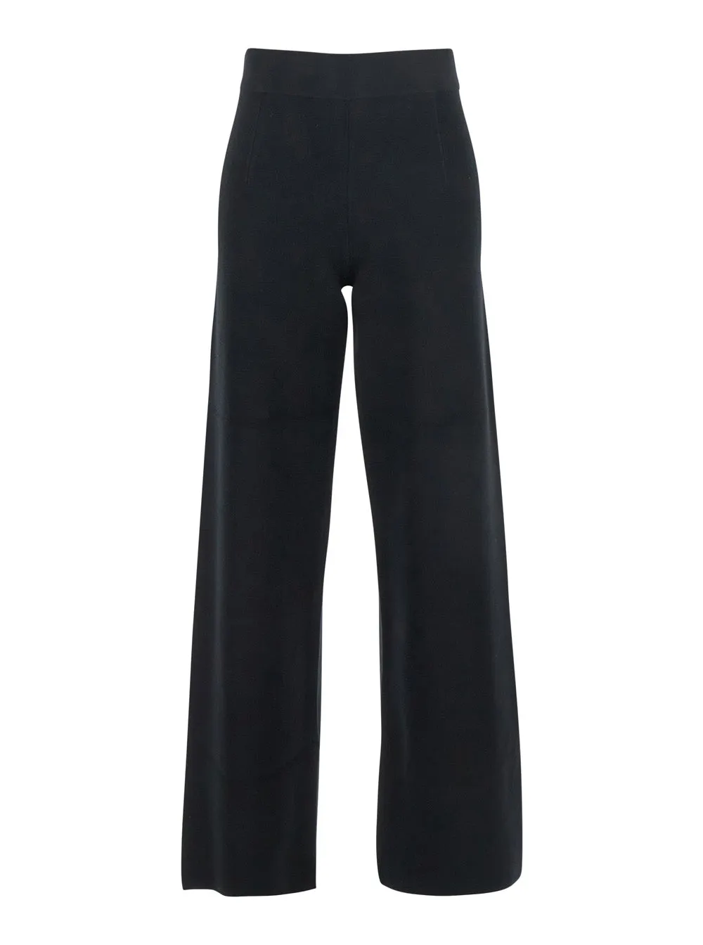 Black Palazzo Pants with Elastic Waist sold by Lord & Taylor