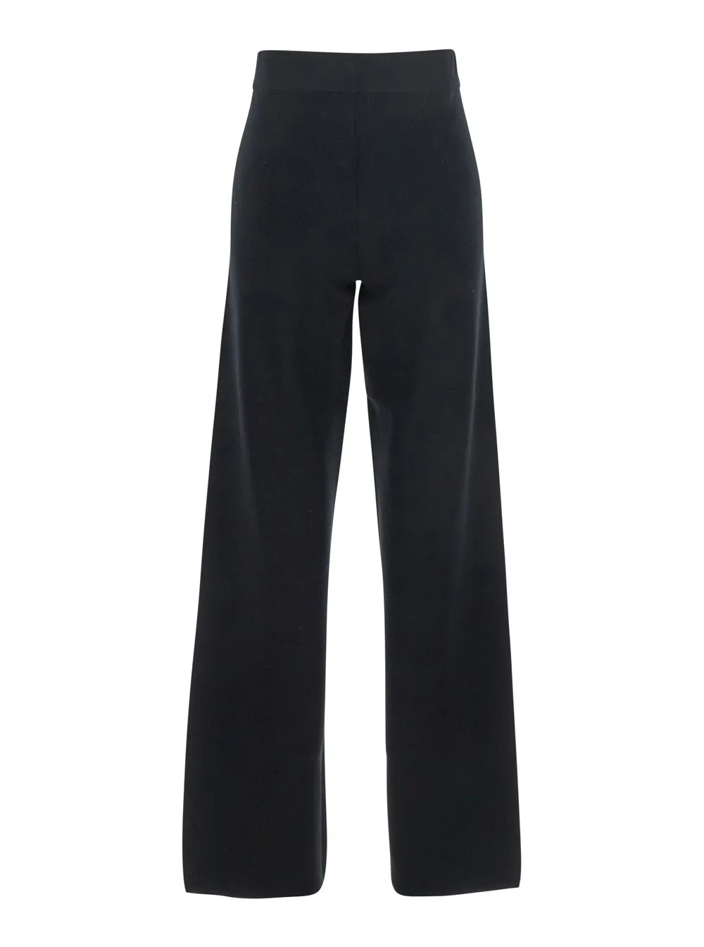 Black Palazzo Pants with Elastic Waist sold by Lord & Taylor product image thumbnail 2