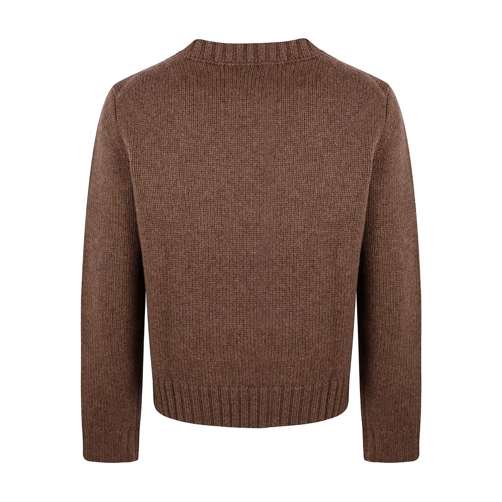 Caramel Ribbed Crewneck Sweater sold by Lord & Taylor product image thumbnail 3